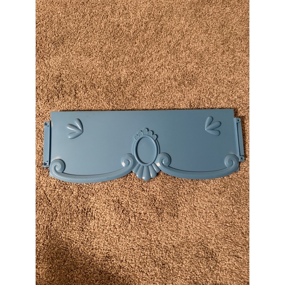 Vintage Disney Princess Cinderella Talking Vanity Replacement Blue Back Panel